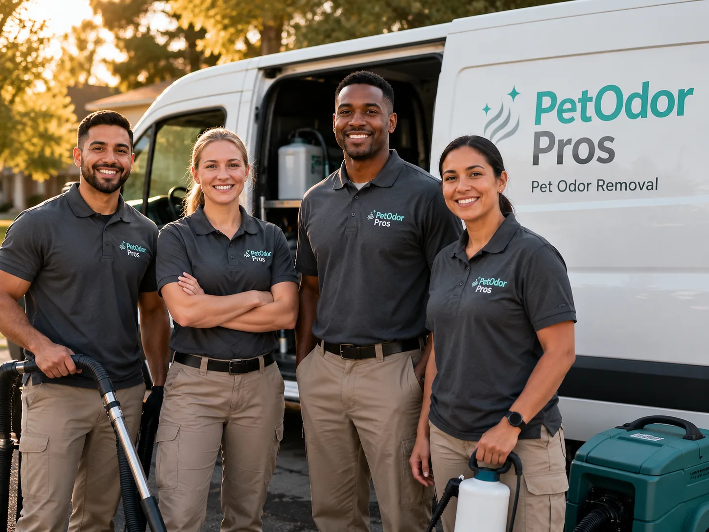 Pet Odor Removal team serving Auberry, CA